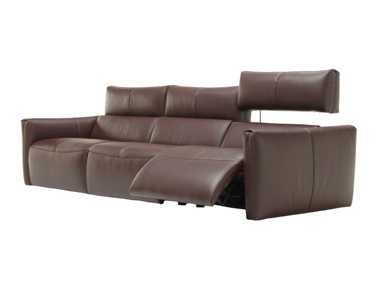 Sofa with recliner NATUZZI ITALIA Galaxy в интерьере