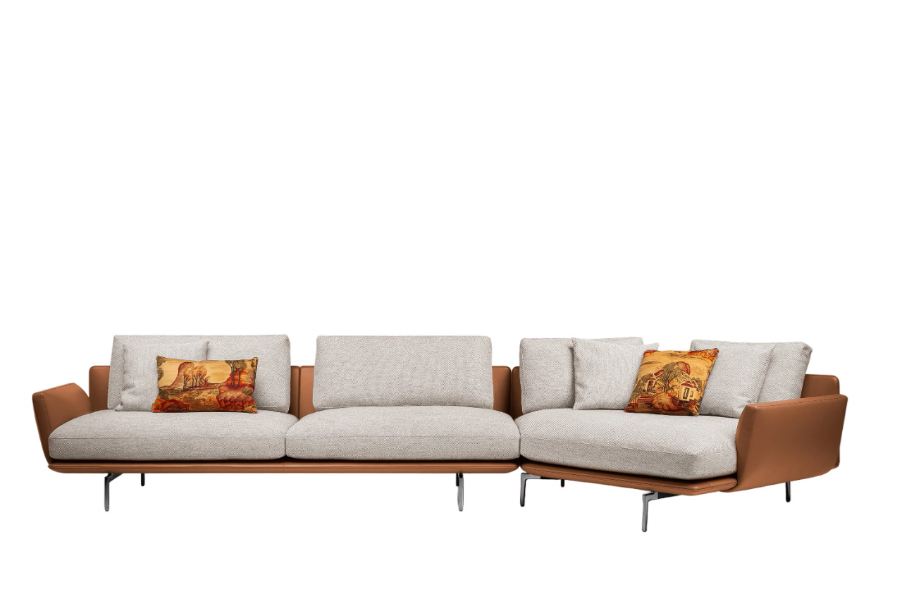 Sofa Poltrona Frau Get Back в интерьере