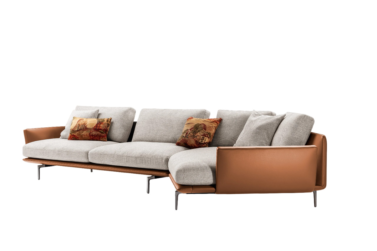 Sofa Poltrona Frau Get Back в интерьере