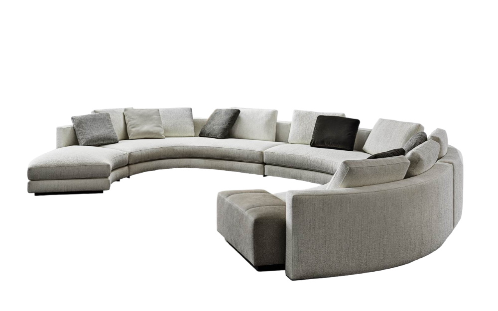 Sofa Minotti Daniels в интерьере