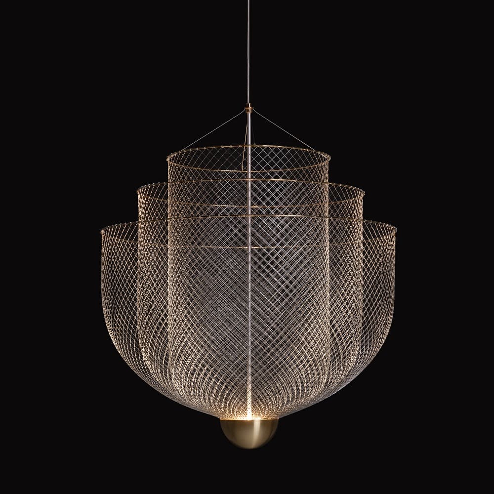 Moooi Meshmatics Chandelier в интерьере