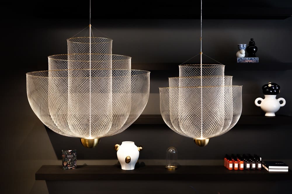Moooi Meshmatics Chandelier в интерьере