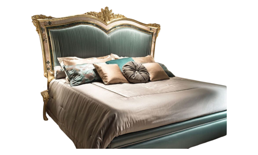 Bed Caspani Tino Sea Shell Turquoise