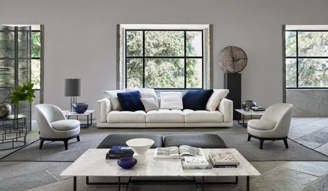 Flexform Dragonfly Armchair в интерьере