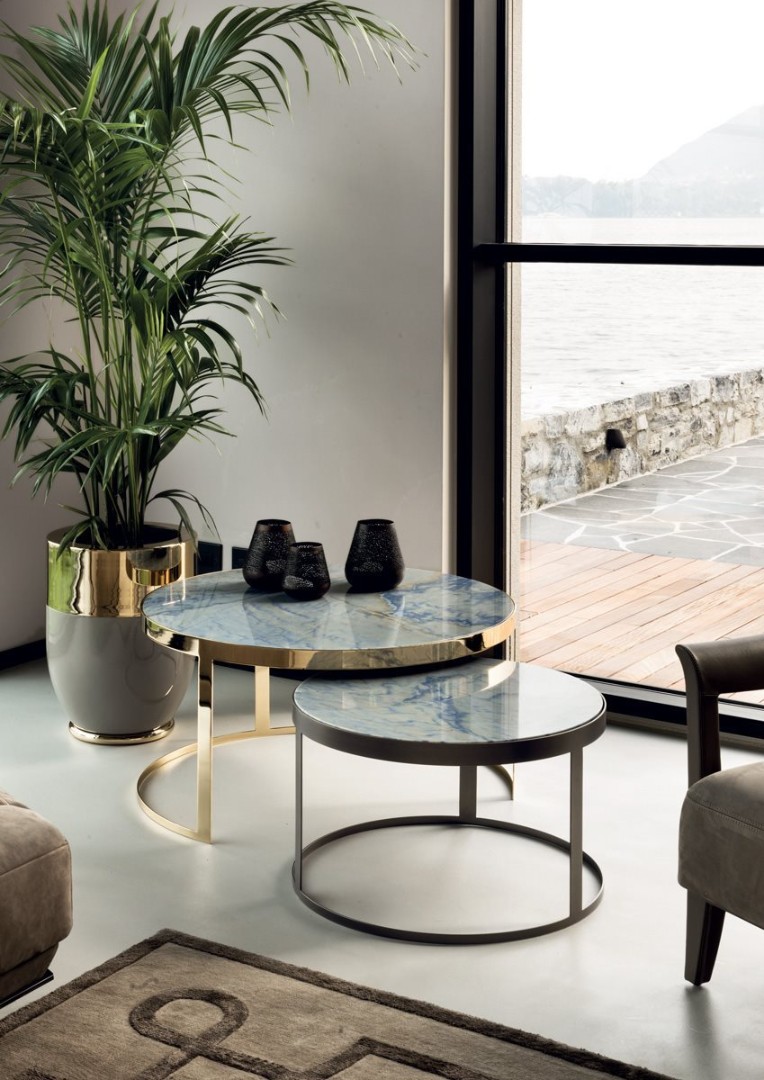 Longhi Bis coffee table в интерьере