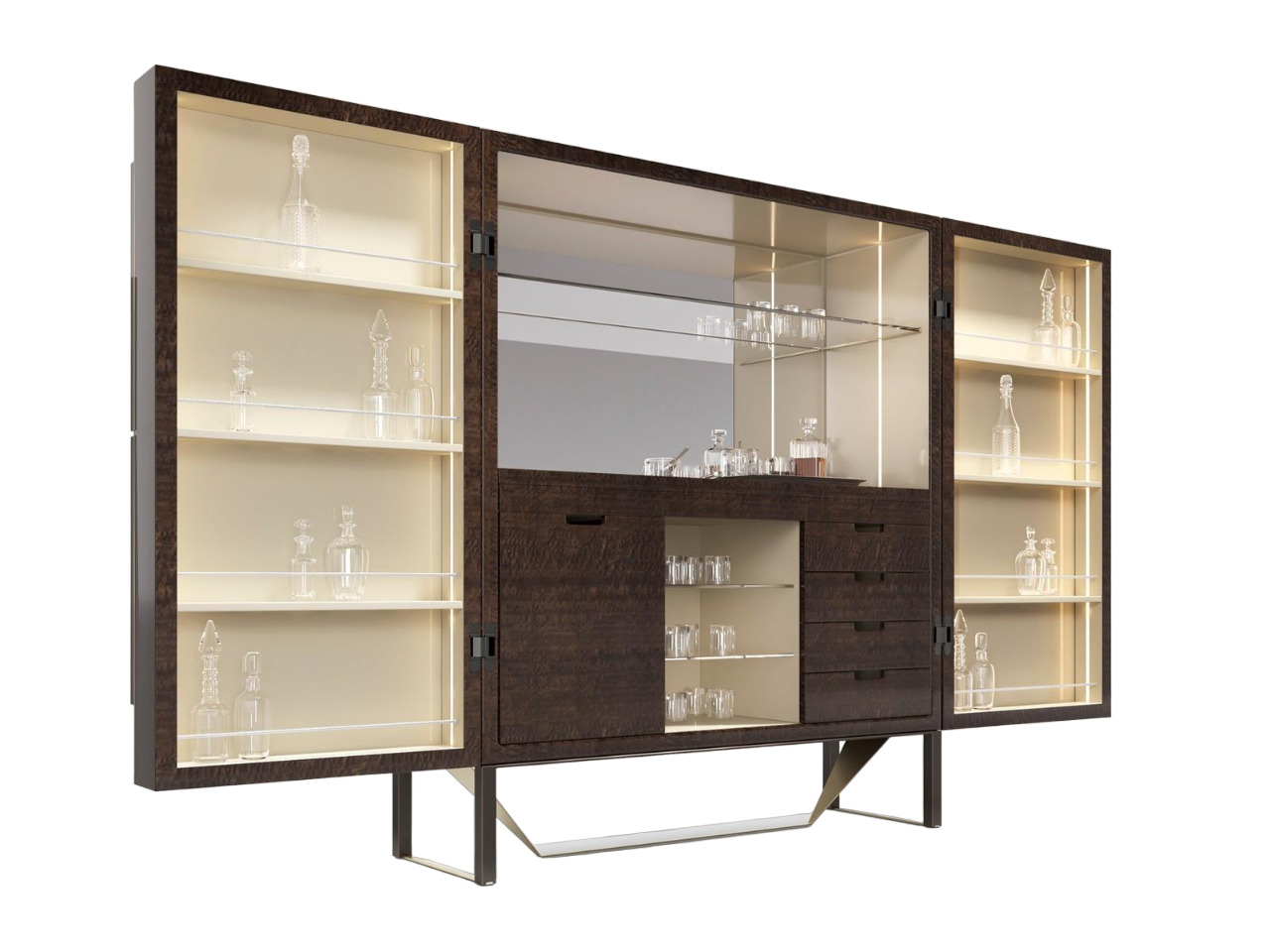 Capital Collection Prisma Wine Cabinet в интерьере