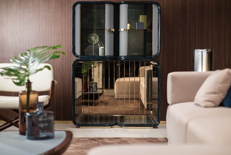 Turri Madison Wine Cabinet в интерьере