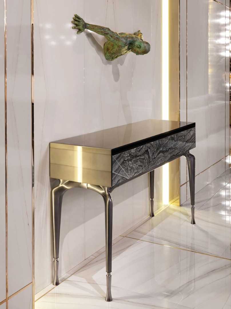 Console Visionnaire Aurora в интерьере