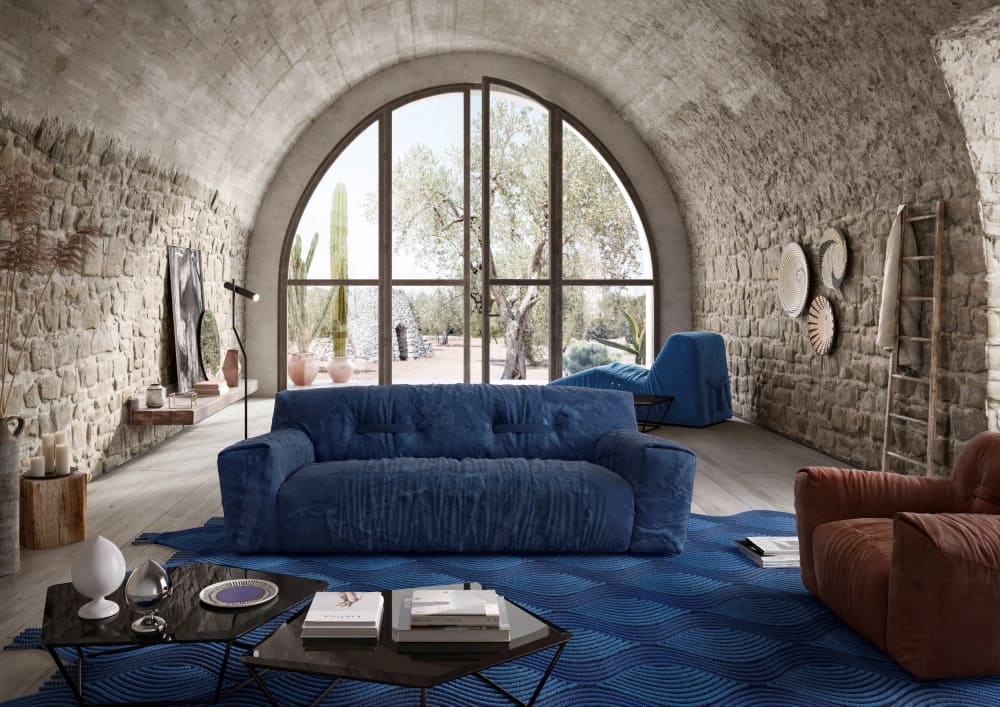Sofa NATUZZI ITALIA Argo в интерьере