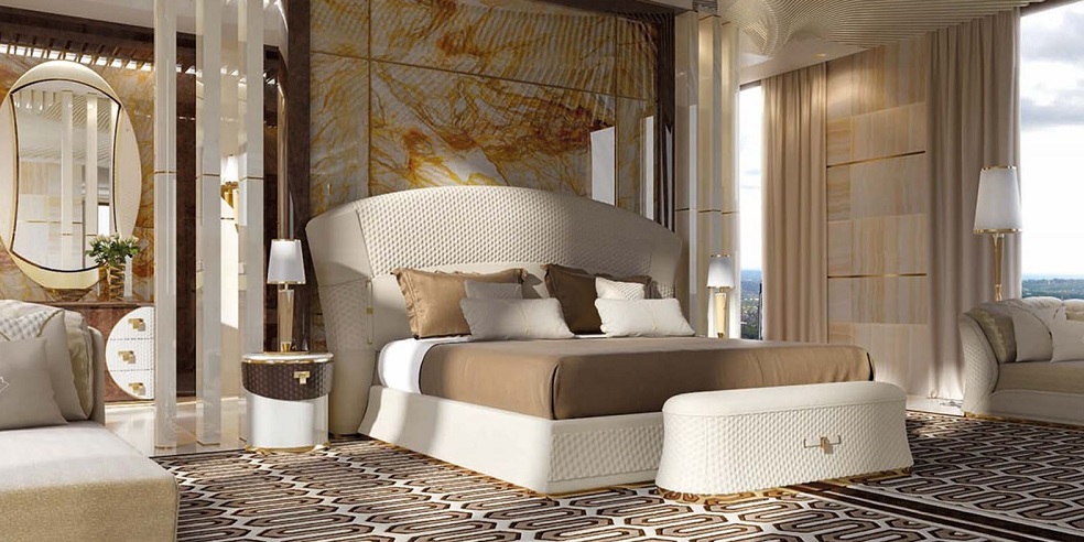 Turri Vogue Bed в интерьере