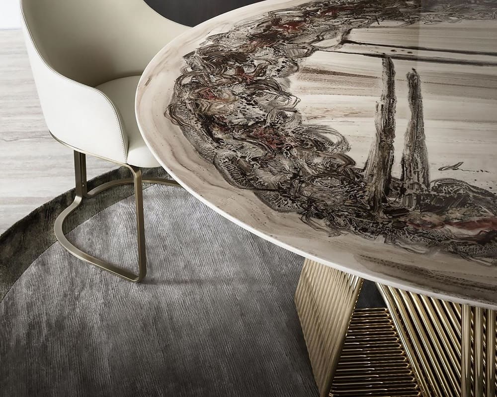 Dining table Rugiano Alyson в интерьере