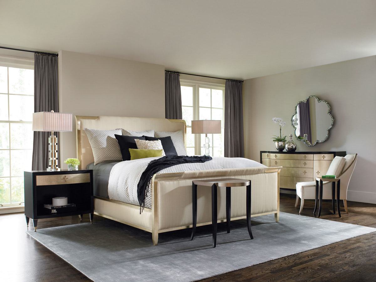 Caracole Nite In Shining Armor Bed в интерьере
