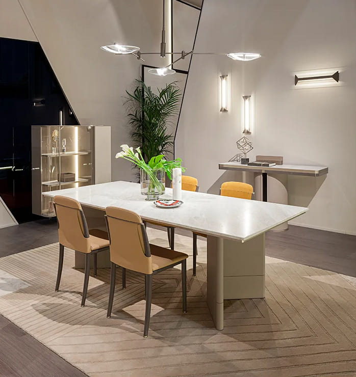 Dining table Turri Zero в интерьере
