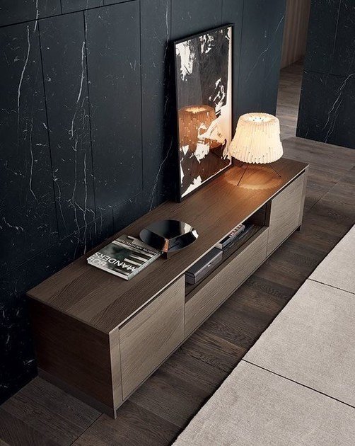 Poliform Febe TV cabinet в интерьере