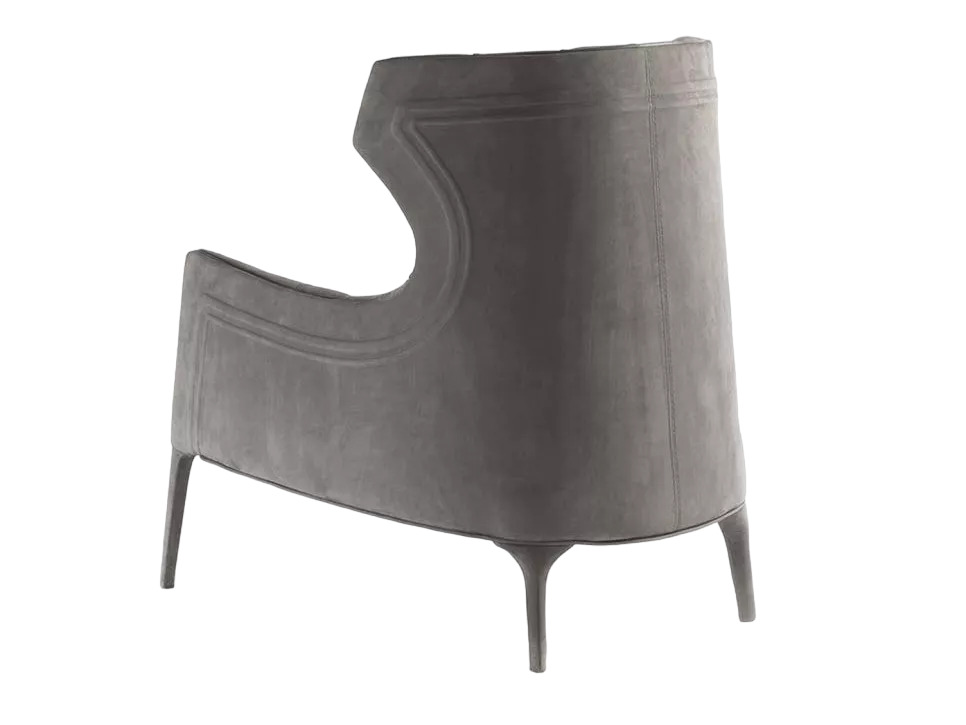 Armchair Vittoria Frigerio Piola Bergere Capitonne в интерьере