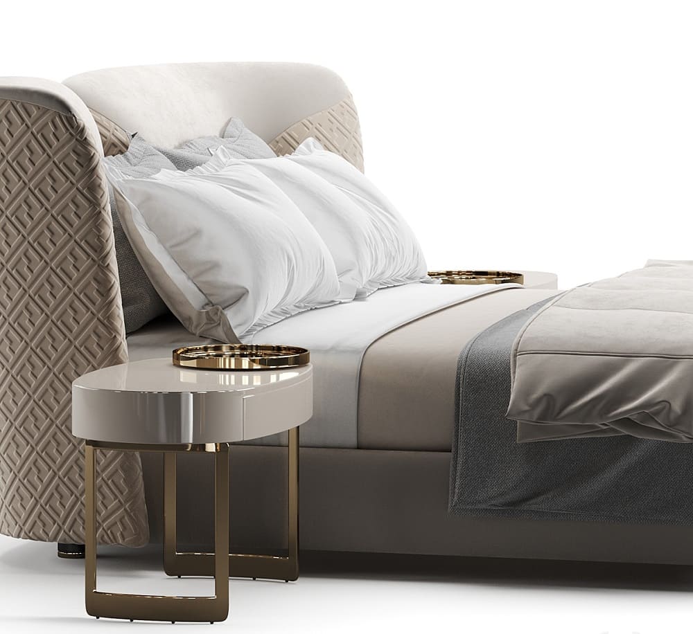 Fendi Ceasar Bed в интерьере
