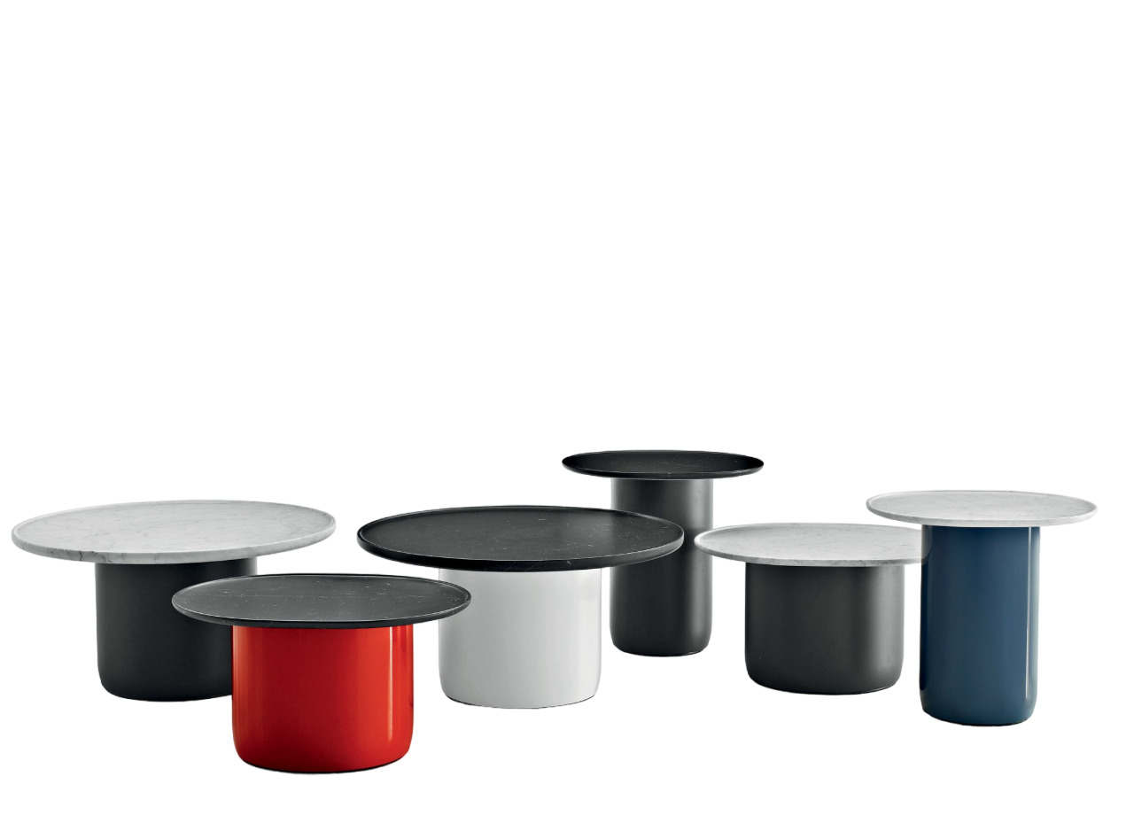 B&B Italia Button Tables в интерьере