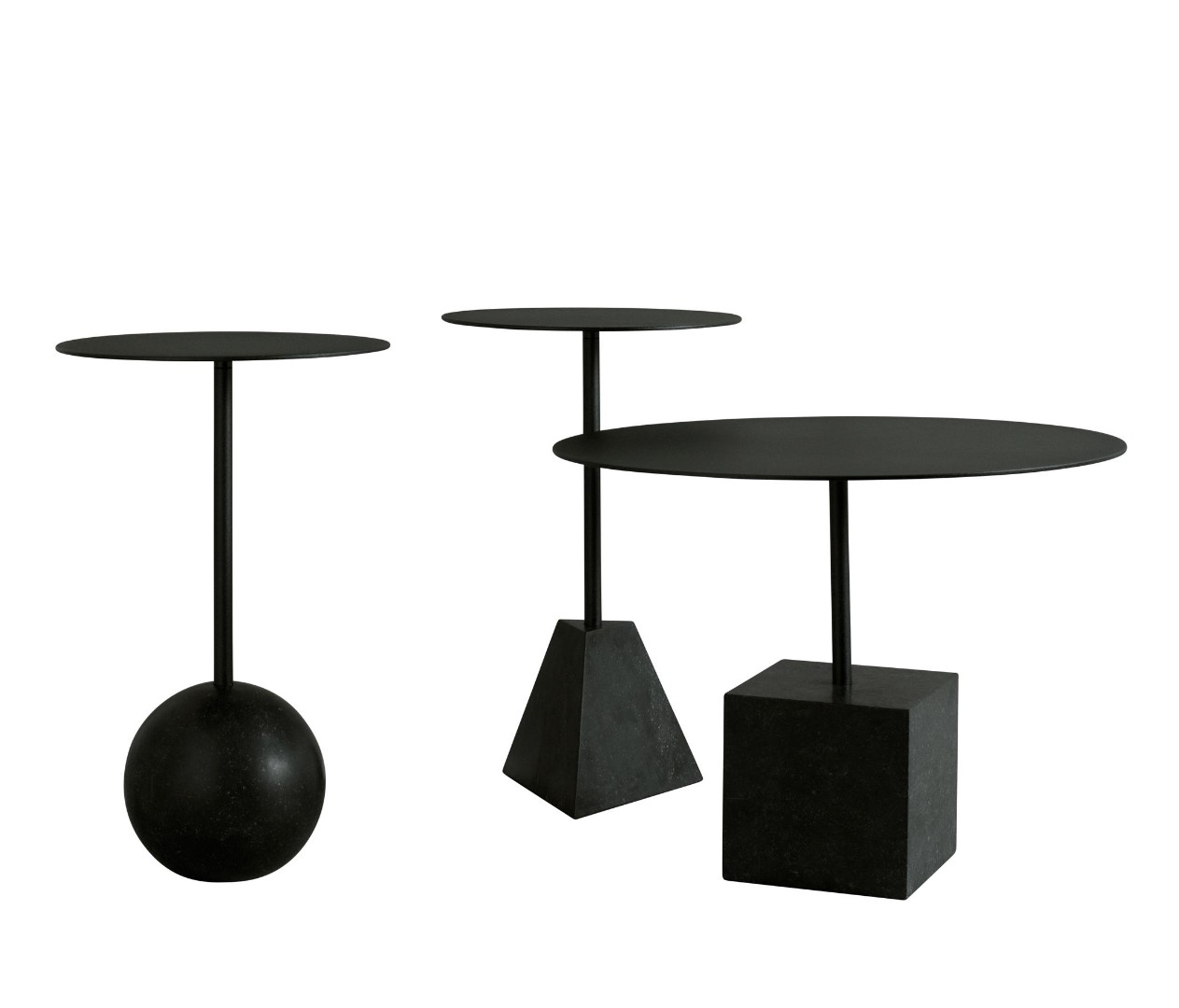Friends and founders Knockout round base corner table в интерьере