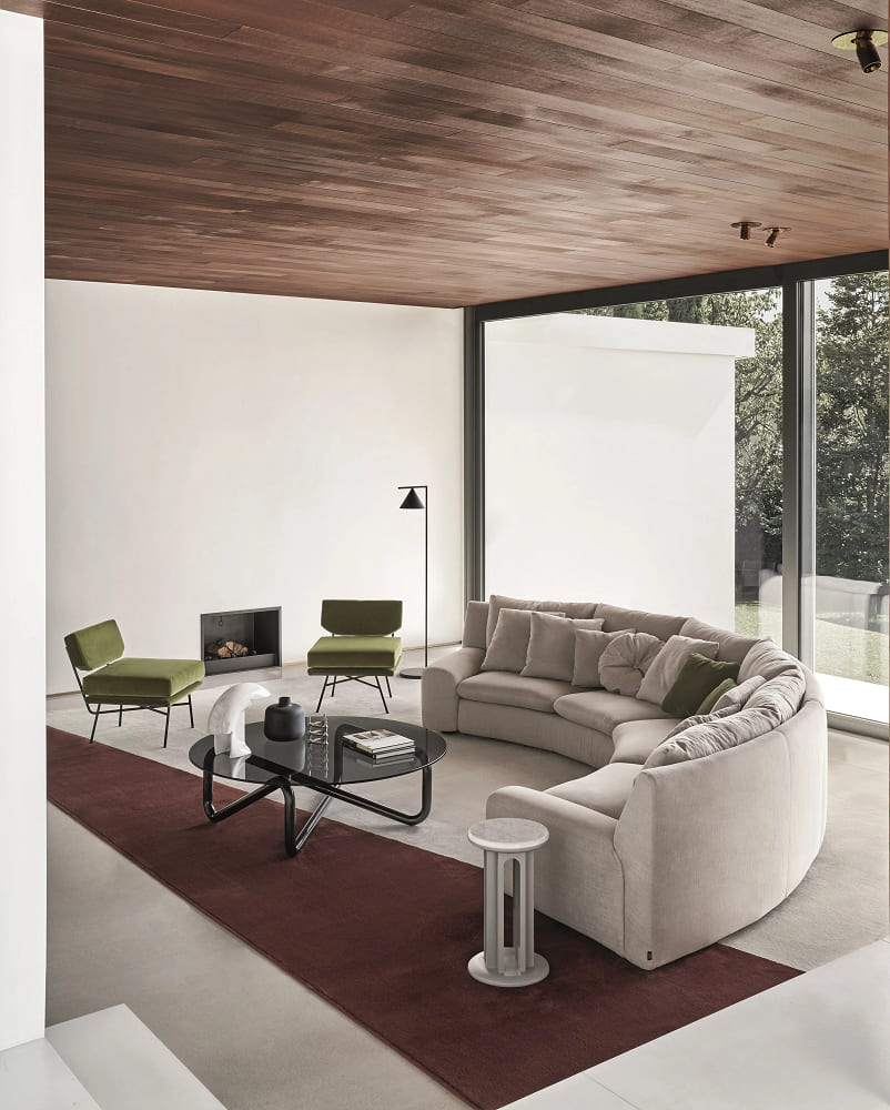 Arflex Arcolor Corner Table в интерьере