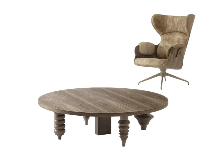 Coffee table BD Barcelona Multileg в интерьере