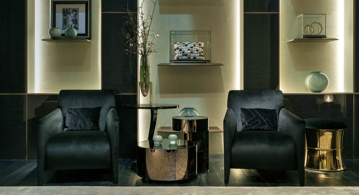 Fendi Sabrina Armchair в интерьере