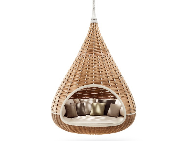 Outdoor sofa Dedon Nestrest в интерьере