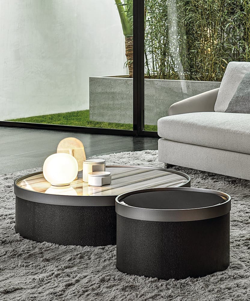 Minotti Bailly coffee table в интерьере