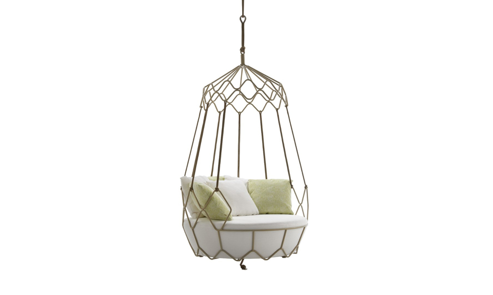 Roberti Rattan Gravity outdoor swing chair