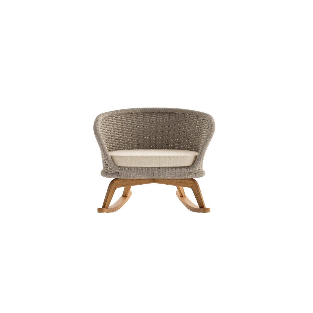 Outdoor rocking chair Atmosphera Ludo в интерьере