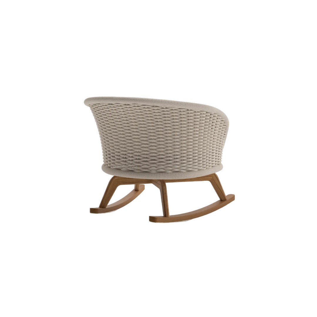 Outdoor rocking chair Atmosphera Ludo в интерьере