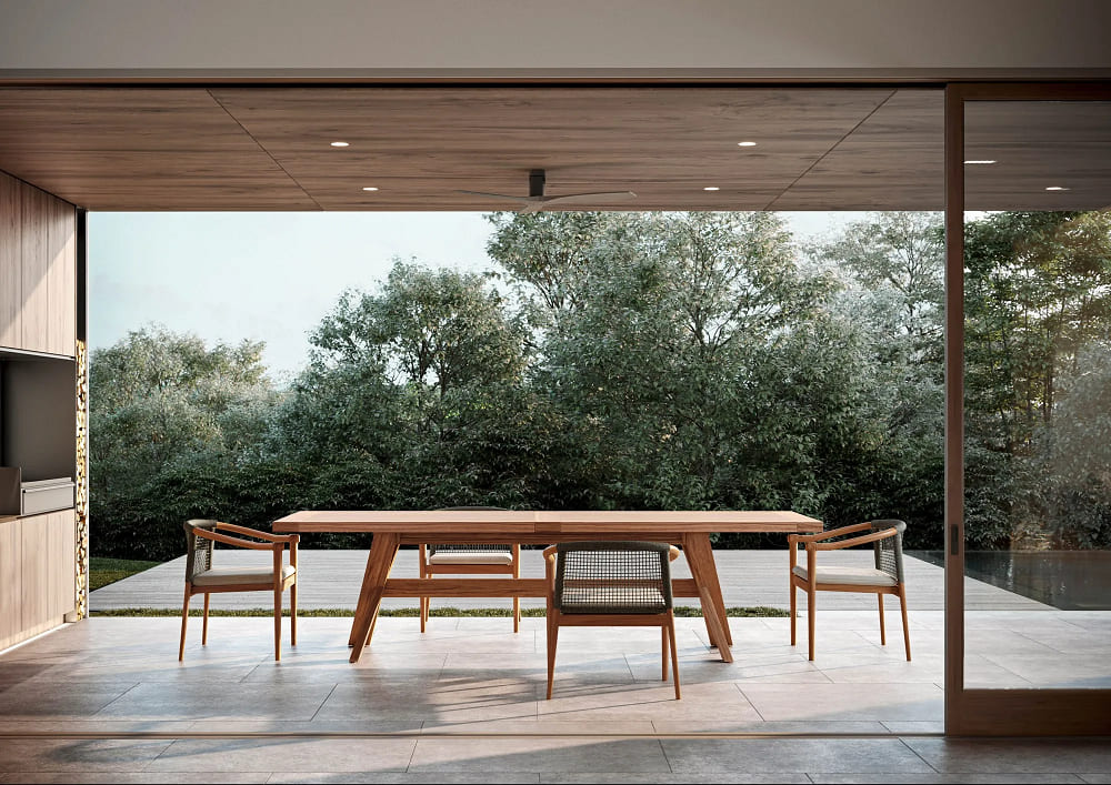 Atmosphera Lodge outdoor chair в интерьере