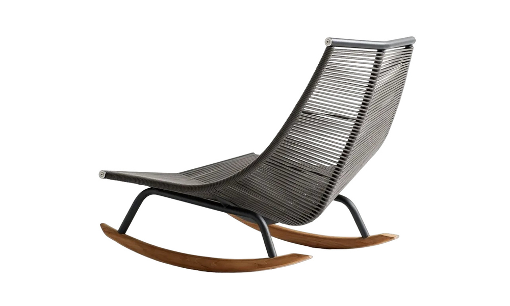 Outdoor rocking chair RODA Laze