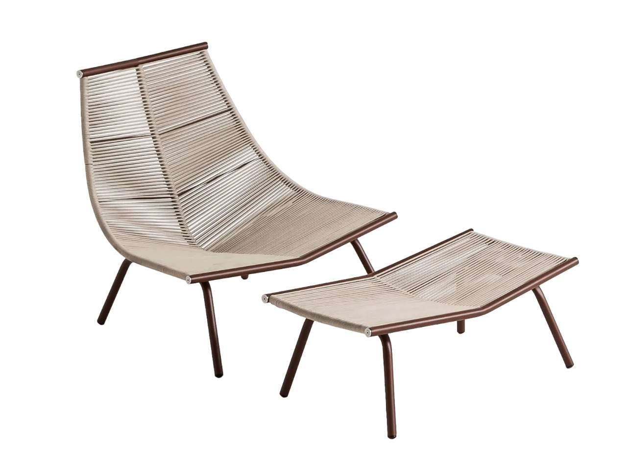 Outdoor armchair RODA Laze в интерьере