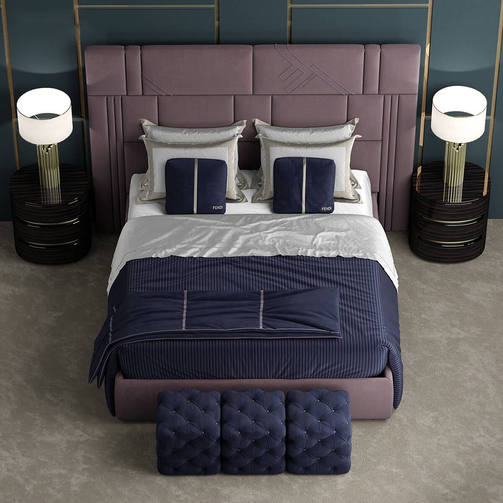 Fendi Nabucco Bed в интерьере