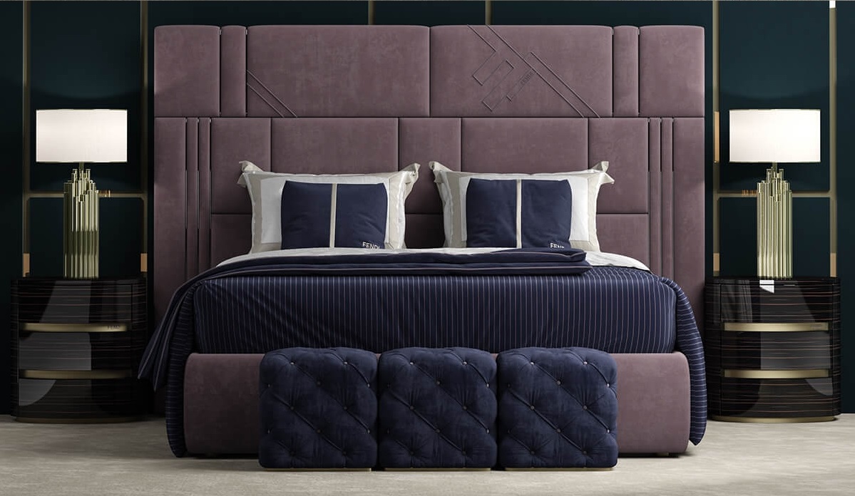 Fendi Nabucco Bed в интерьере