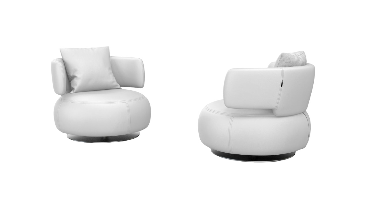 Roche Bobois Curl Armchair в интерьере