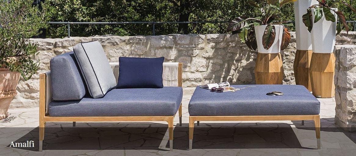 Outdoor pouf SMANIA Amalfi в интерьере