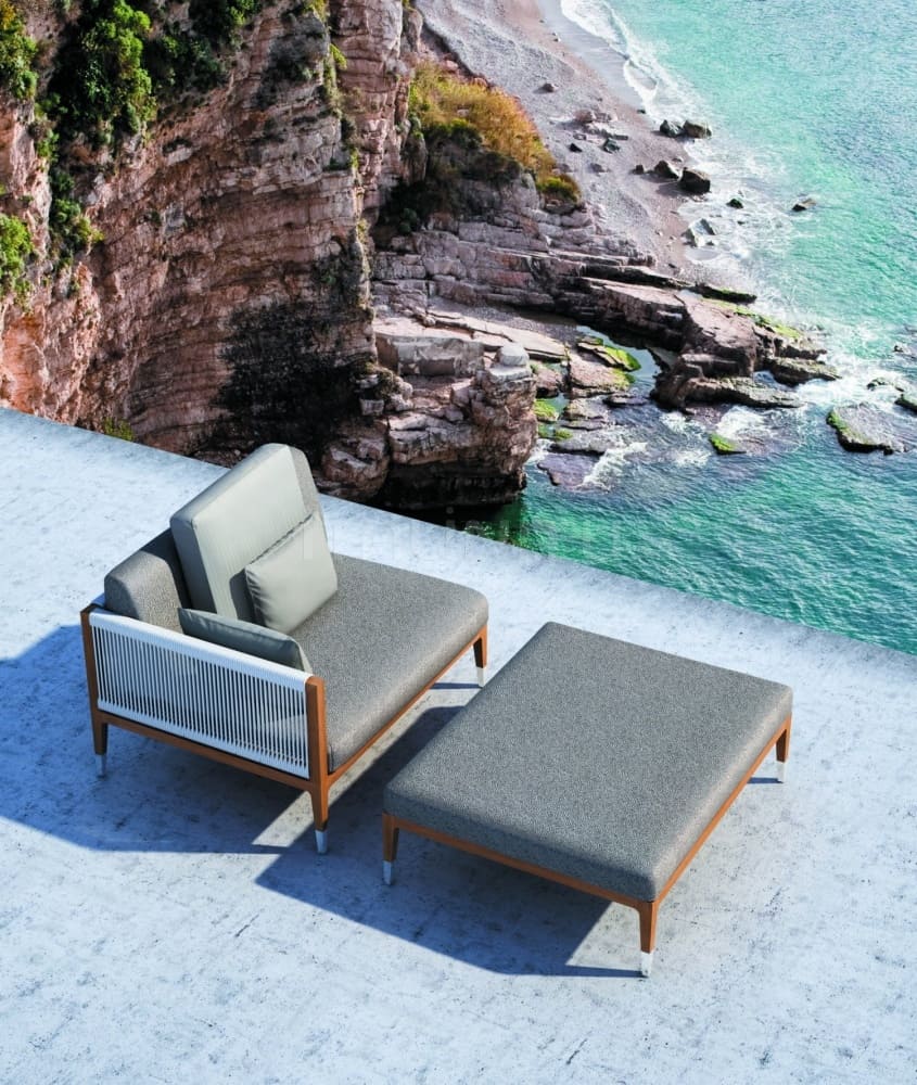 Outdoor pouf SMANIA Amalfi в интерьере