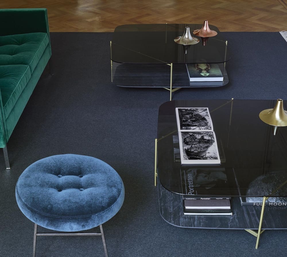 Pouffe Ligne Roset Ilot в интерьере