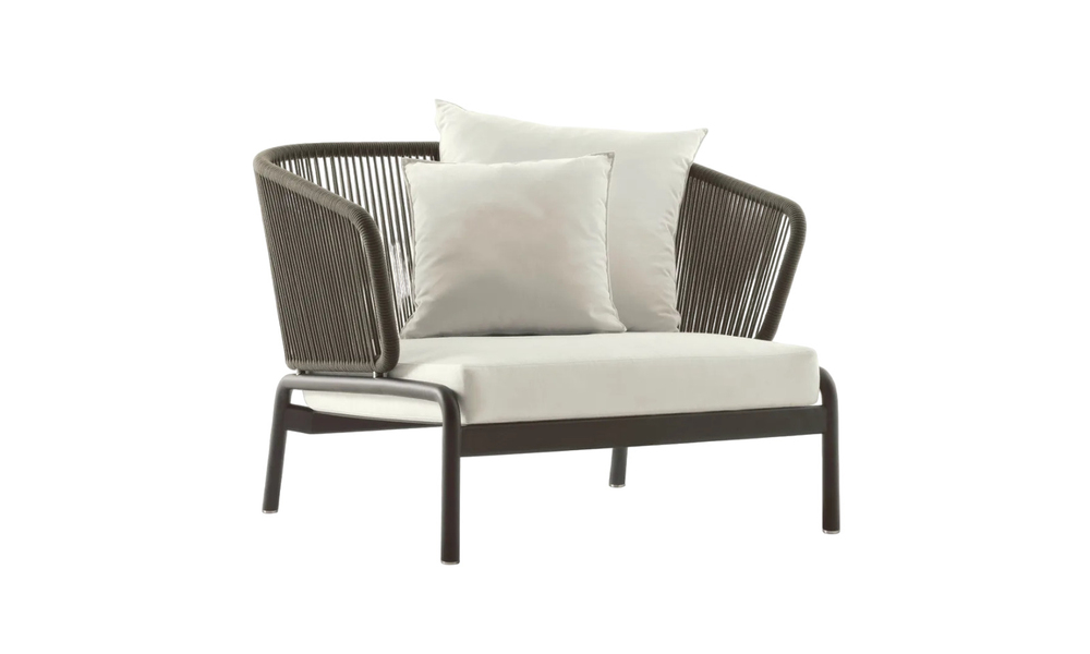 Outdoor armchair RODA Spool
