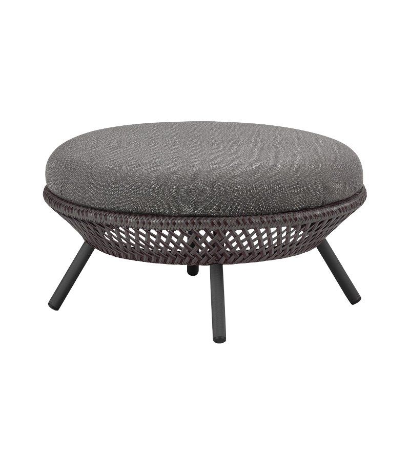 Outdoor pouf Dedon Ahnda в интерьере