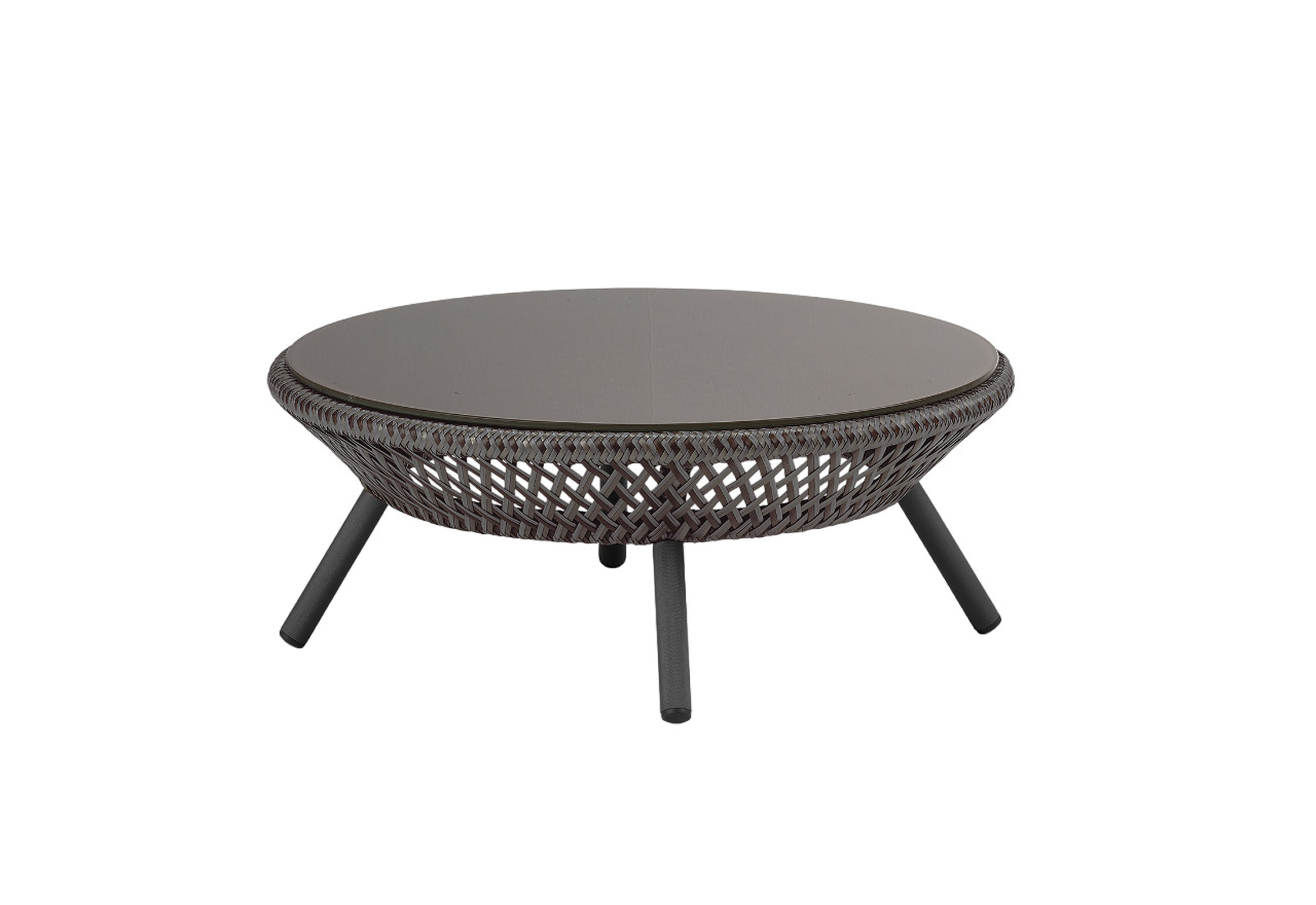 Outdoor coffee table Dedon Ahnda в интерьере