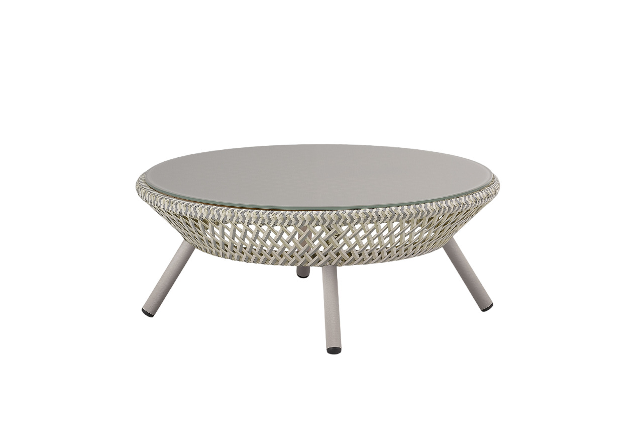 Outdoor coffee table Dedon Ahnda в интерьере