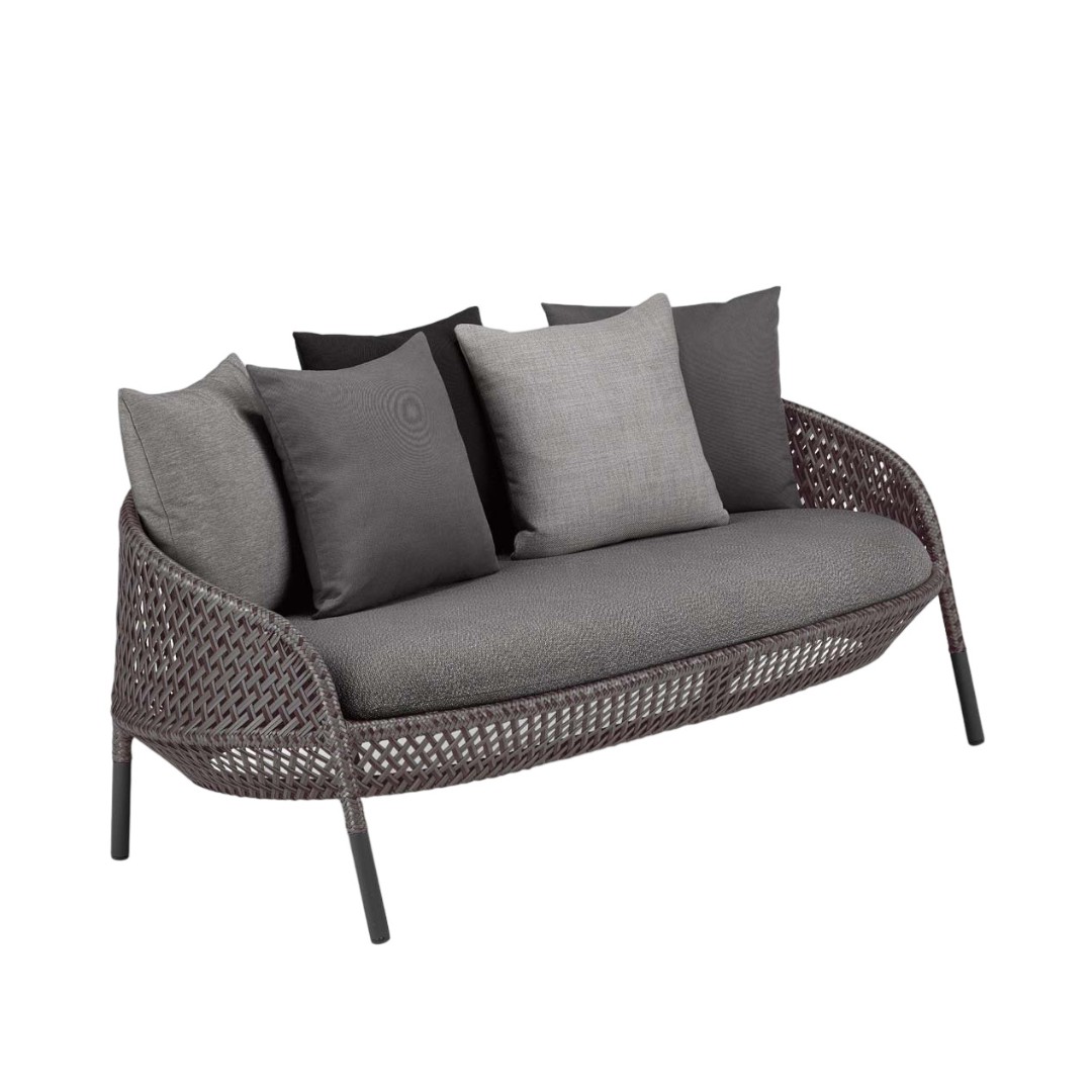Outdoor sofa Dedon Ahnda в интерьере