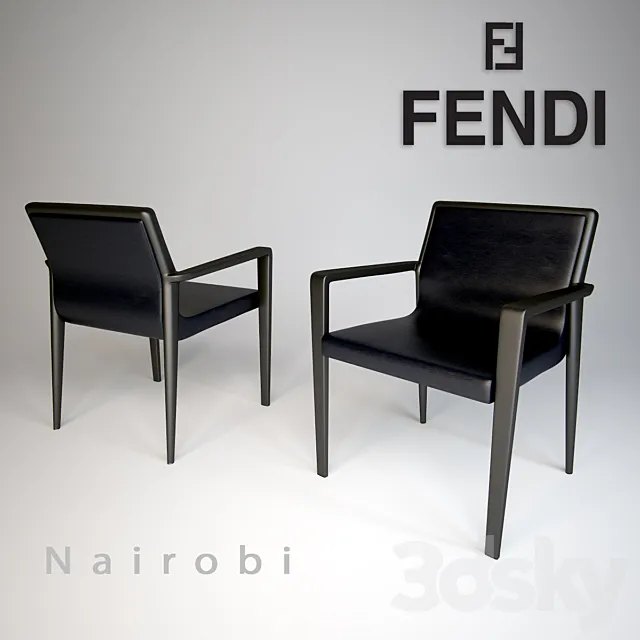 Fendi Nairobi Kitchen Chair в интерьере