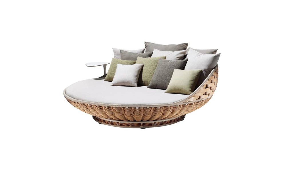 Outdoor sofa Dedon Swingrest