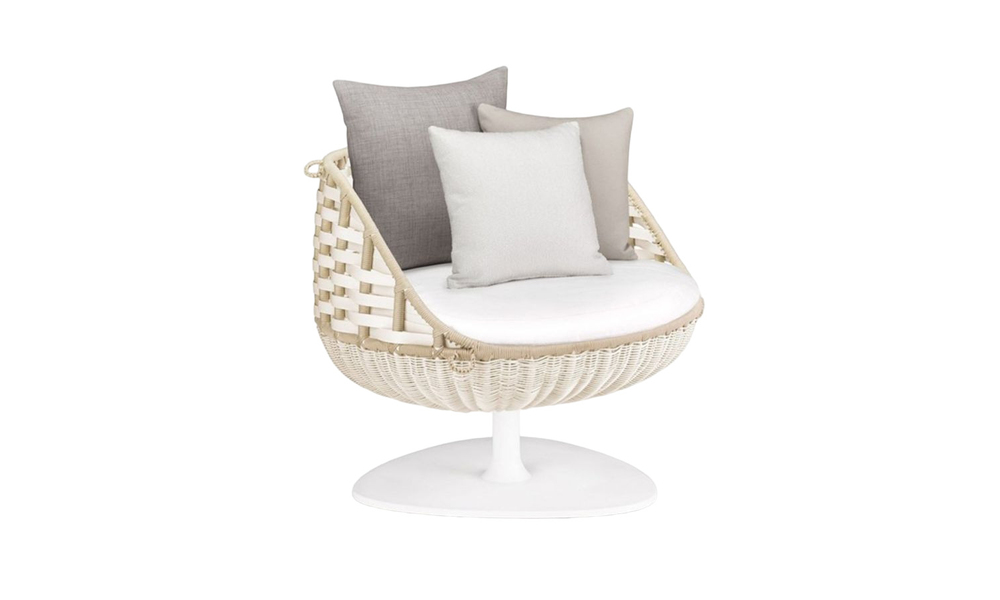 Outdoor armchair Dedon Swingrest