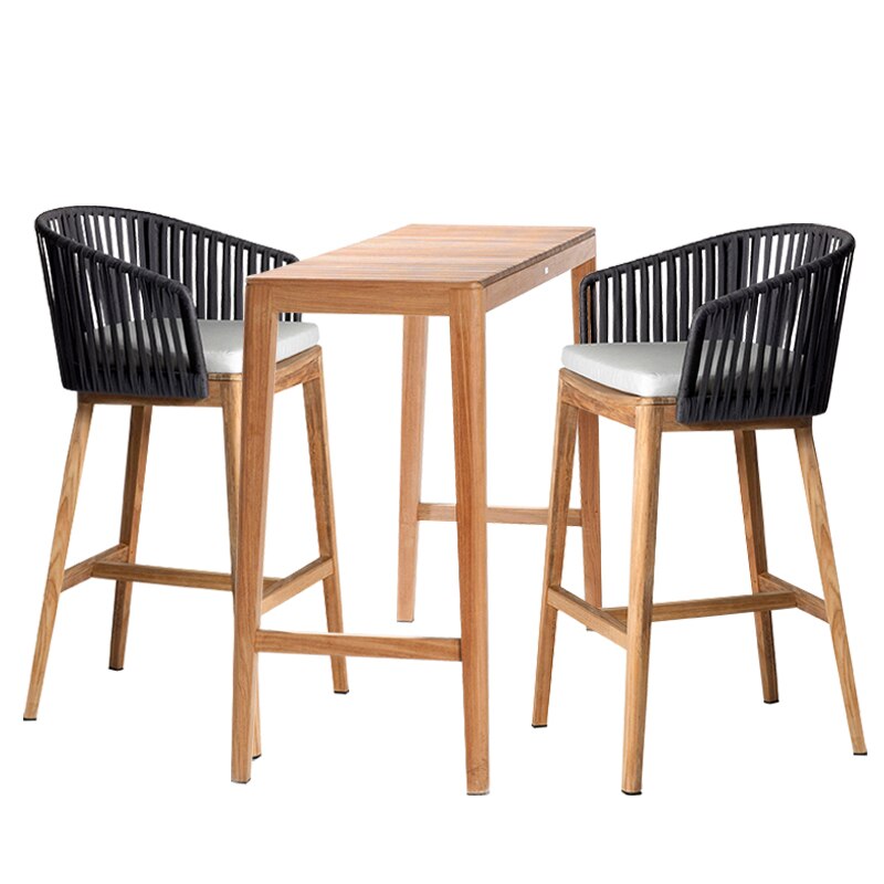 Outdoor bar stool Tribu Mood в интерьере