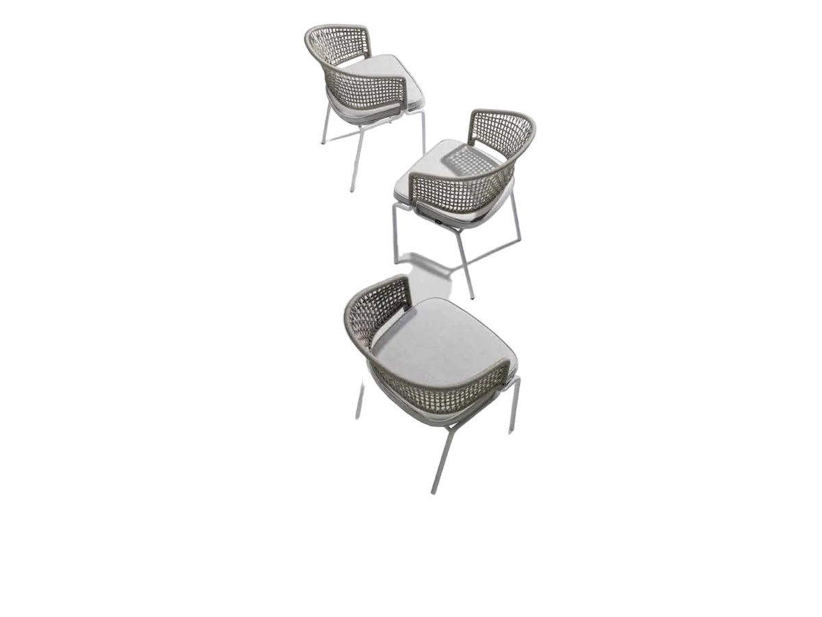 Outdoor chair Tribu CTR в интерьере