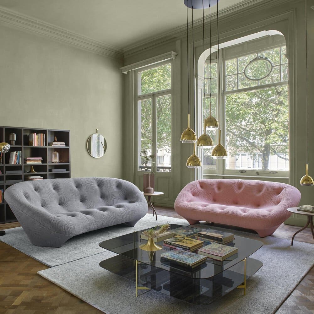 Sofa Ligne Roset Ploum в интерьере